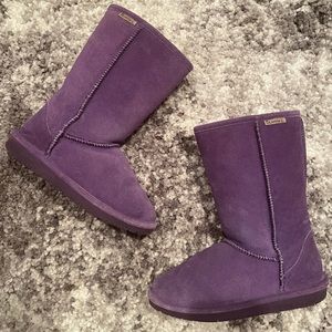 Big Kids Purple Tall BearPaw Boots!